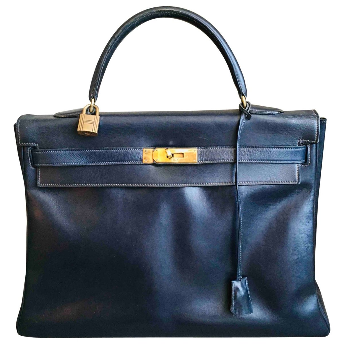 Kelly 35 leather handbag