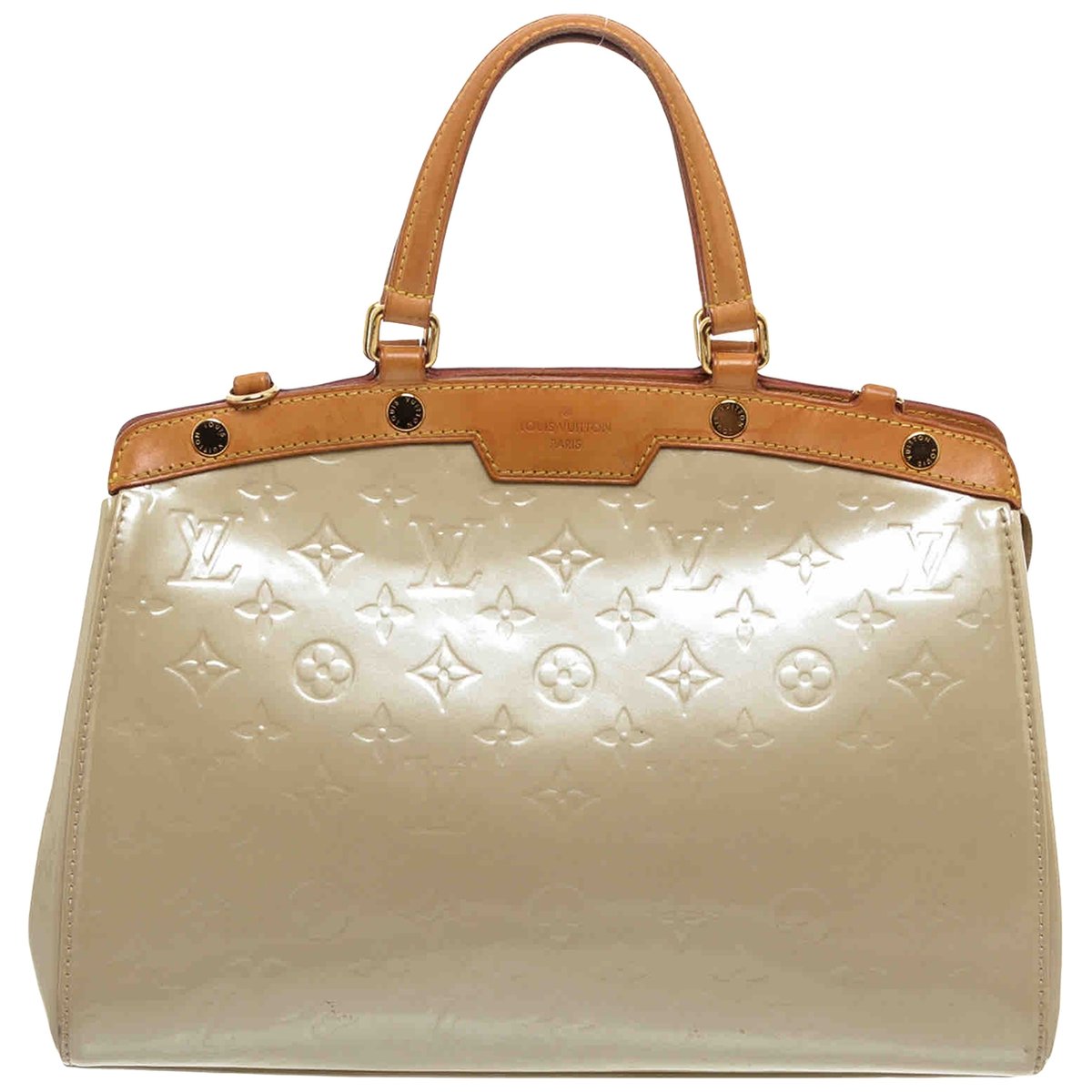 Bréa patent leather handbag