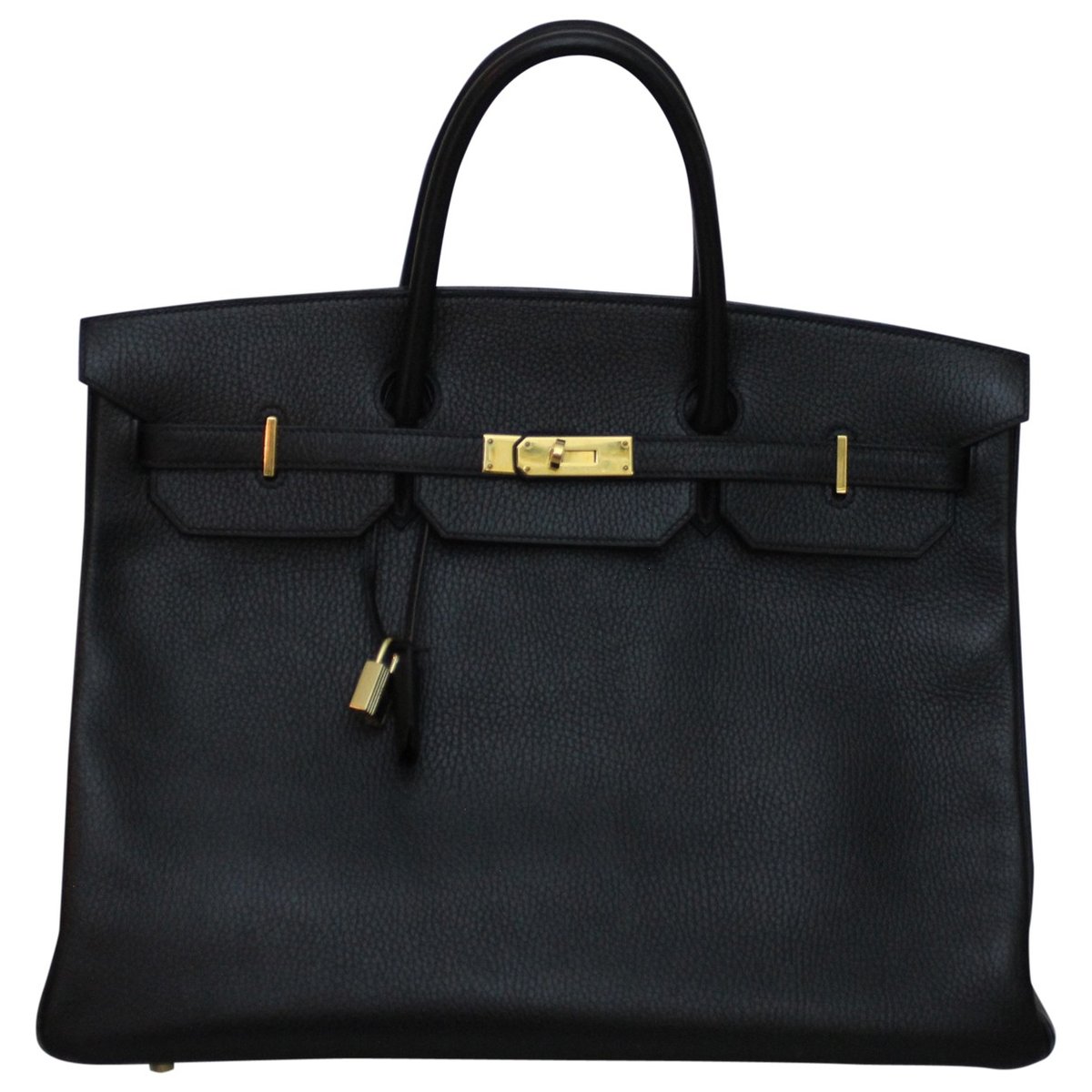 Birkin 40 leather handbag