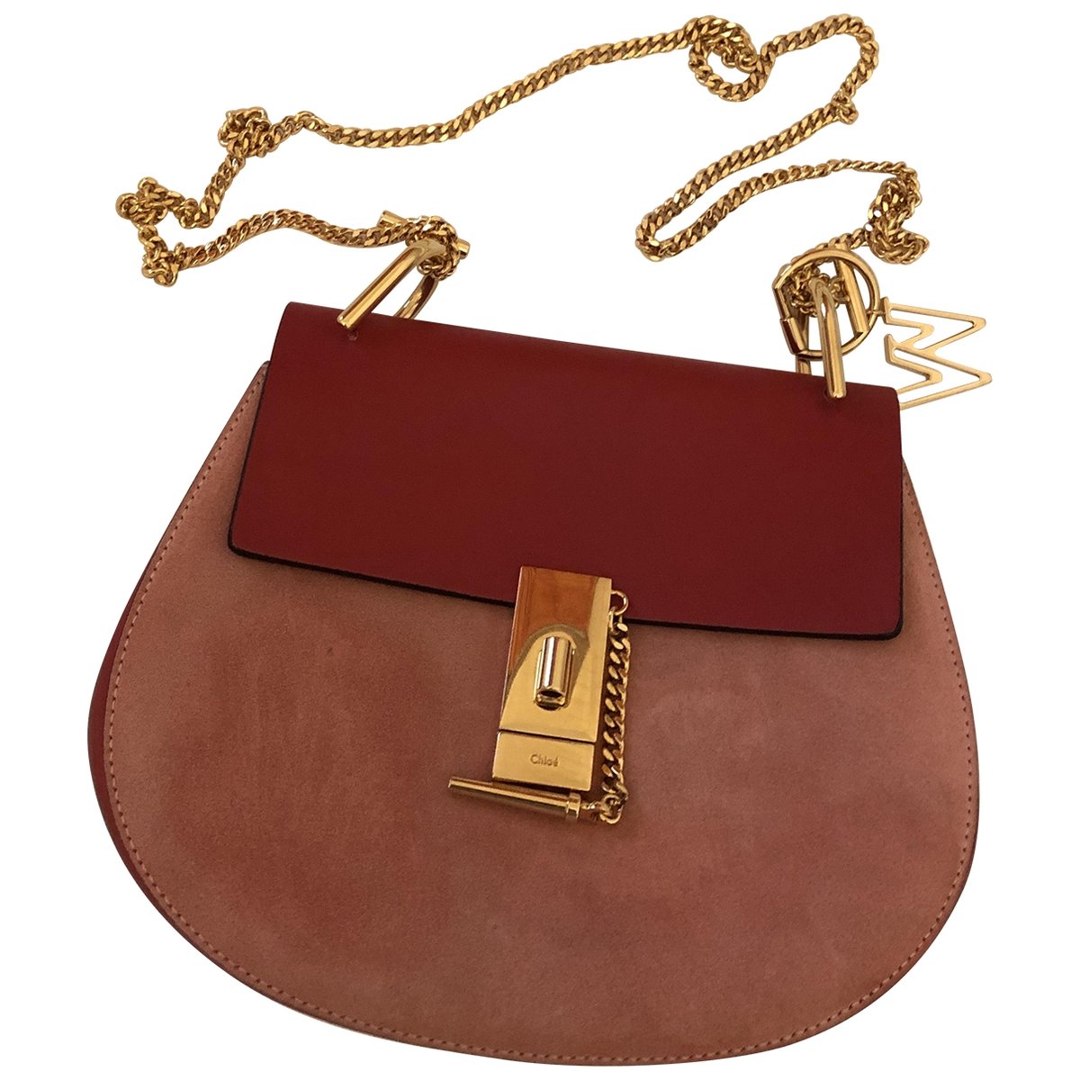 Drew leather handbag