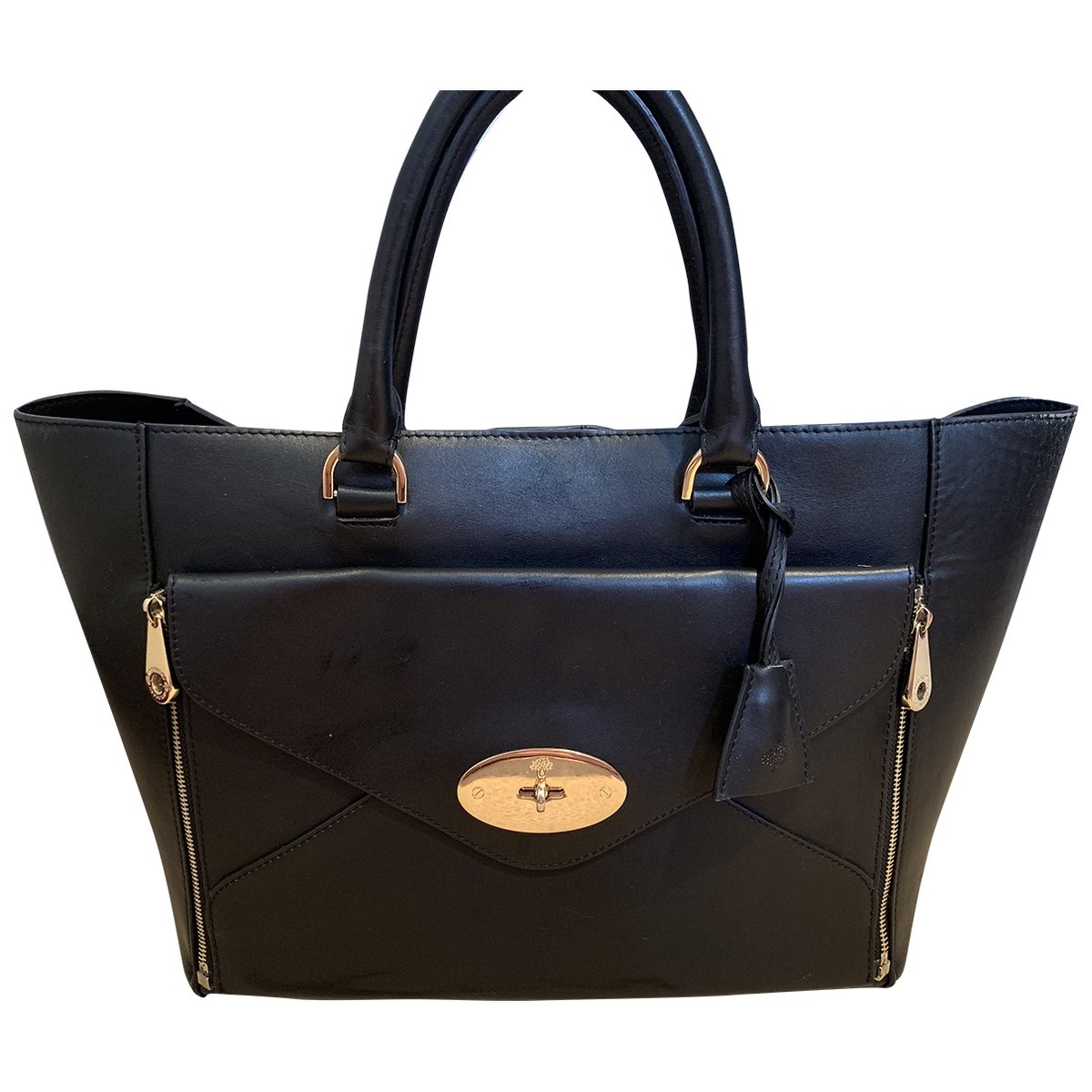 Willow leather tote