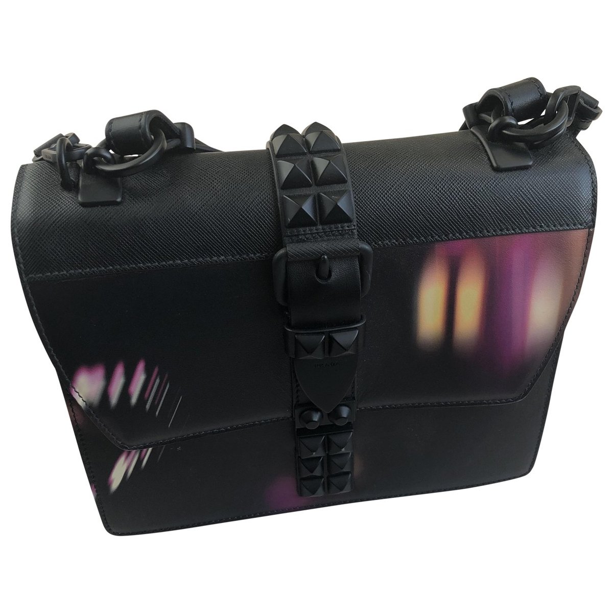 Elektra leather crossbody bag