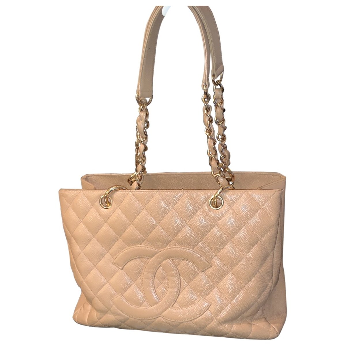 Grand shopping leather tote