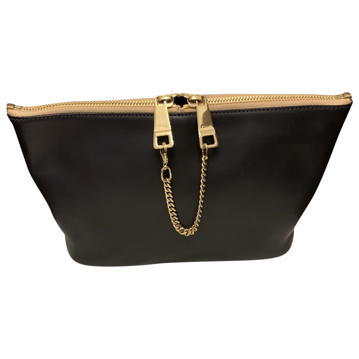 Baylee leather clutch bag