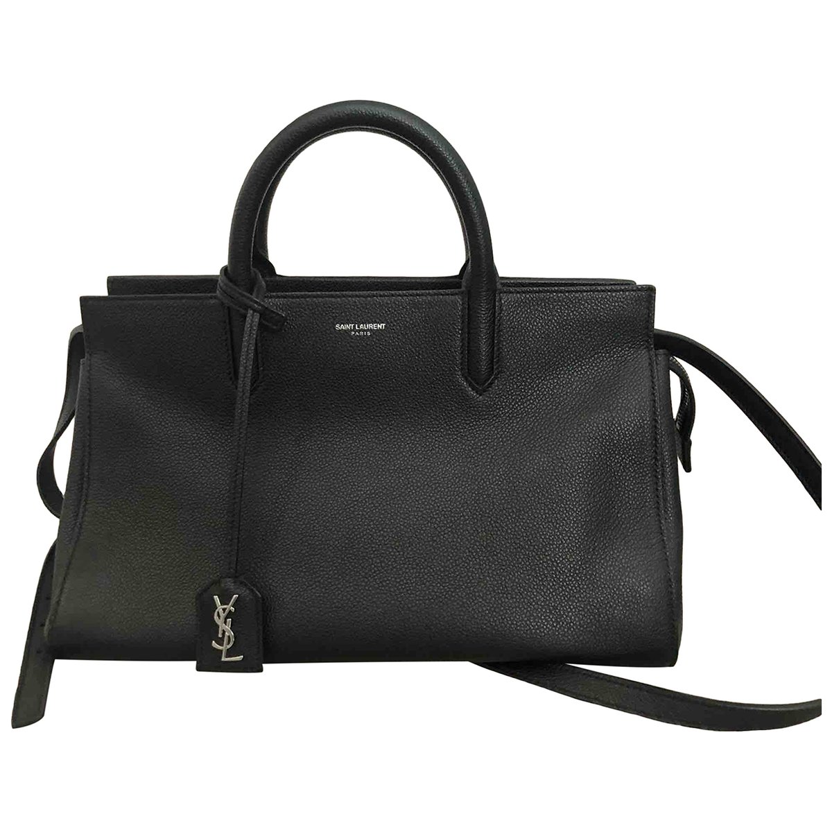 Cabas Rive Gauche leather handbag