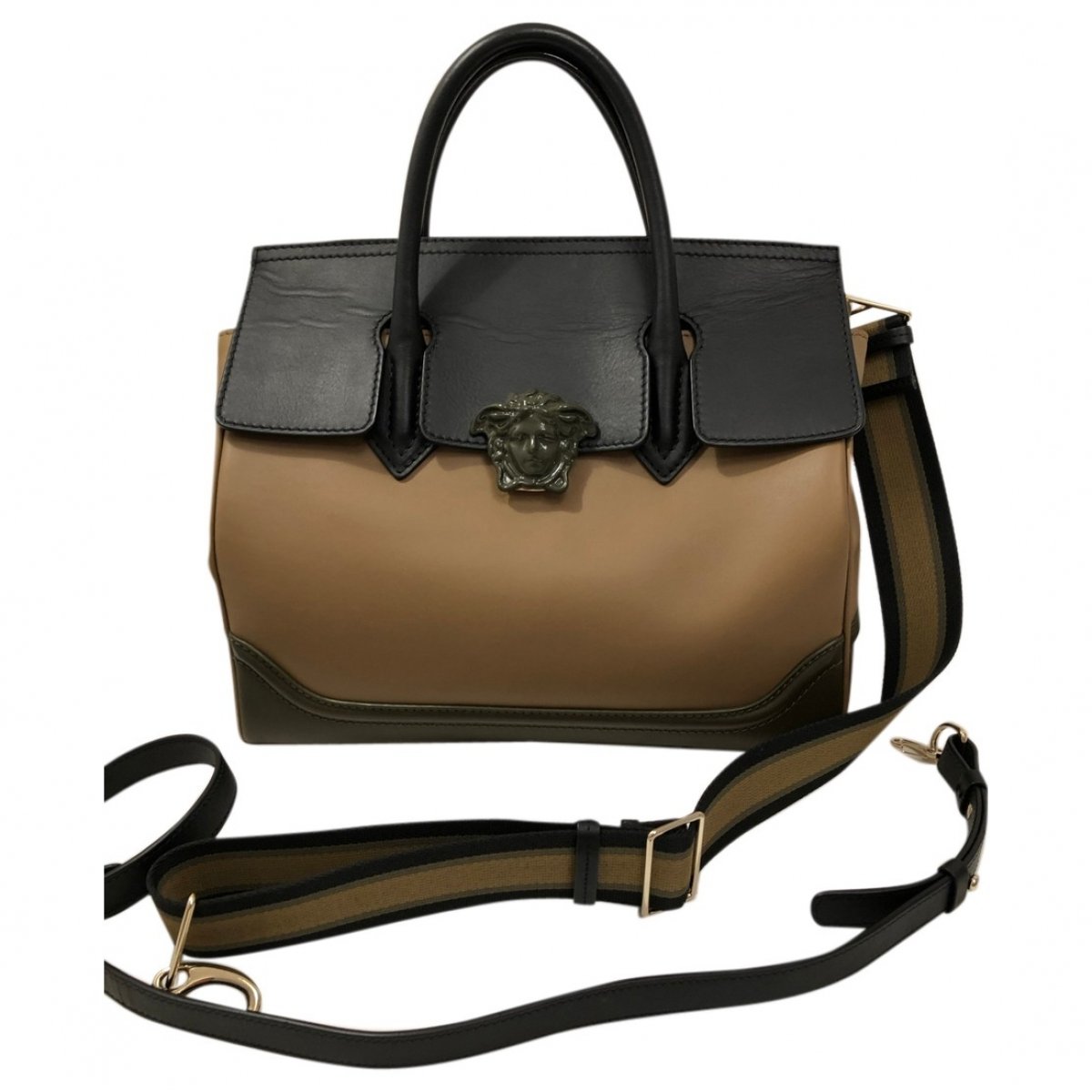 Palazzo Empire leather handbag