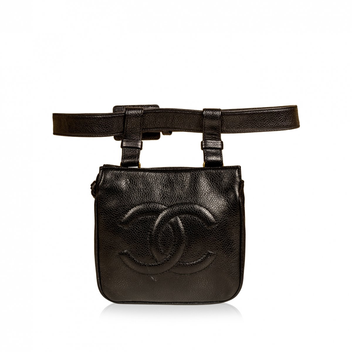 Belt Bag leather clutch bag