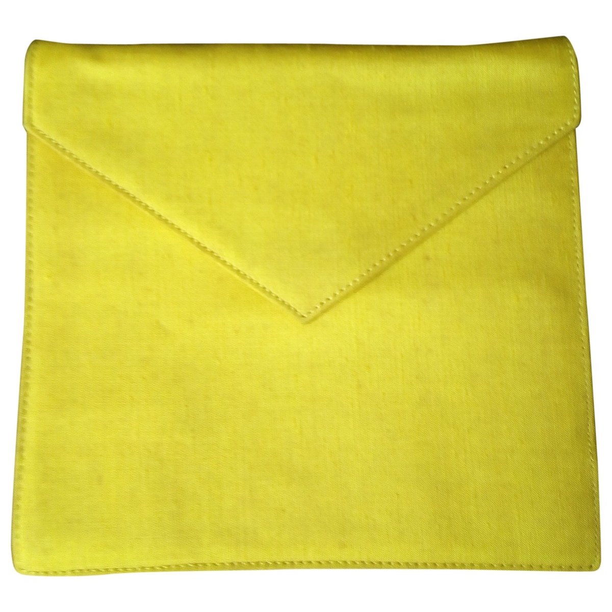 Silk clutch bag