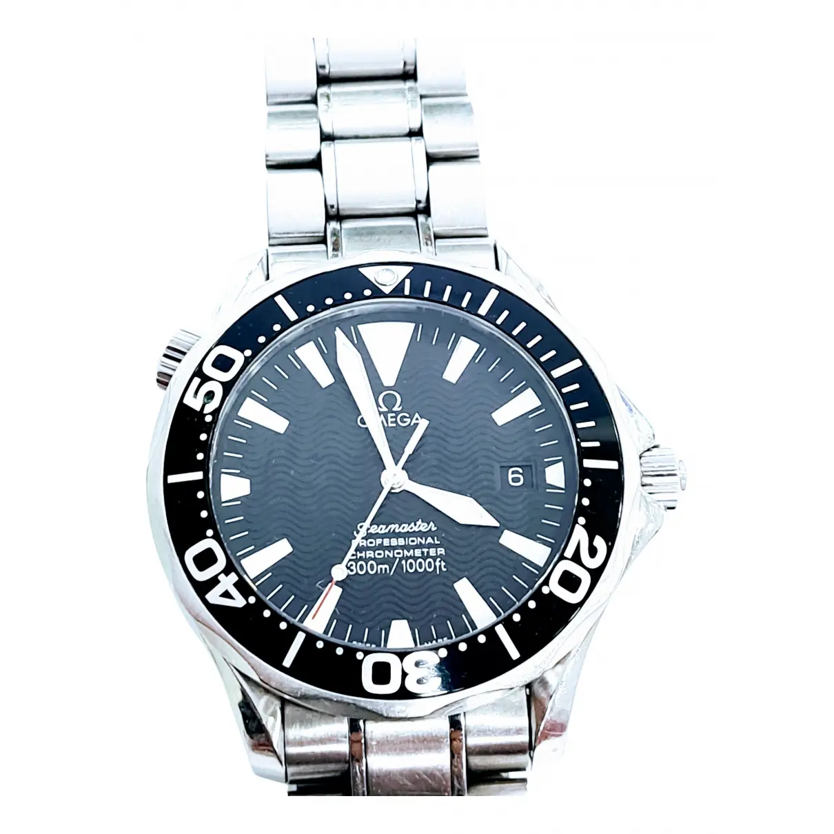 Seamaster 300 watch Omega Black in Steel - 23693838