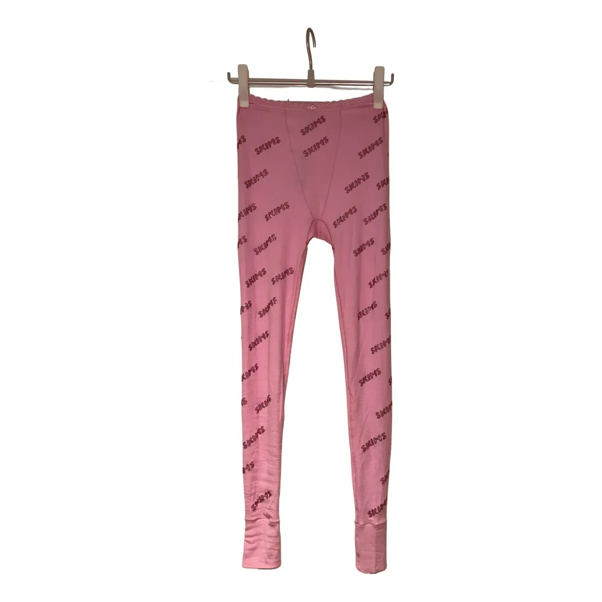 Leggings Skims Pink size S International in Cotton - 30696674