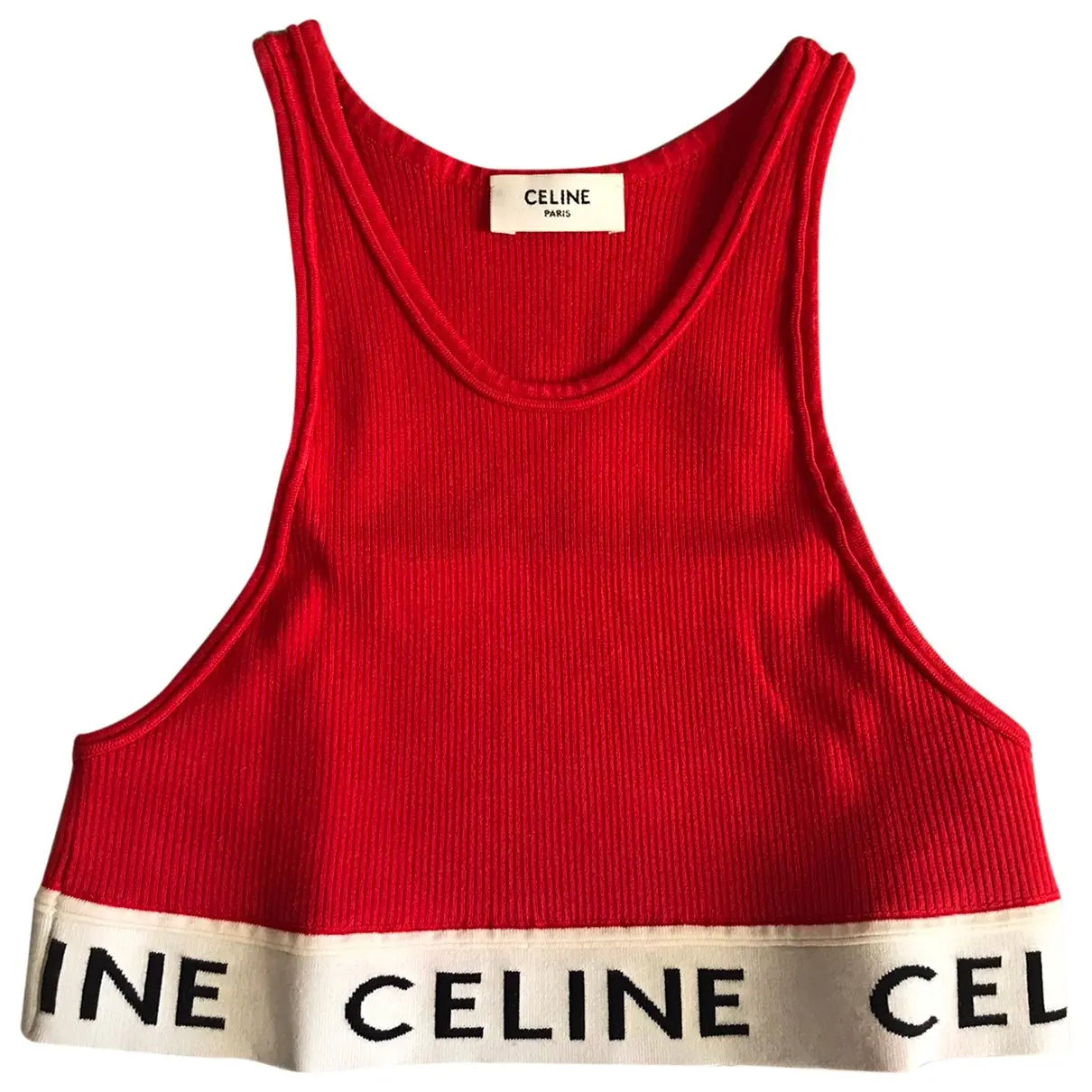 Bra Celine Red in Cotton - 31584867