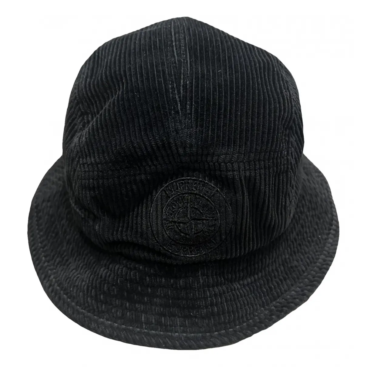 Hat Supreme x Stone Island Black size S International in Cotton