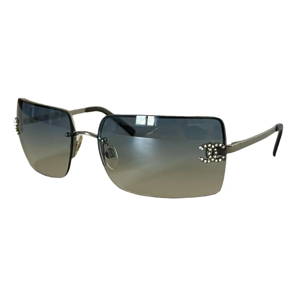 Sunglasses Chanel Blue in Plastic - 38956074