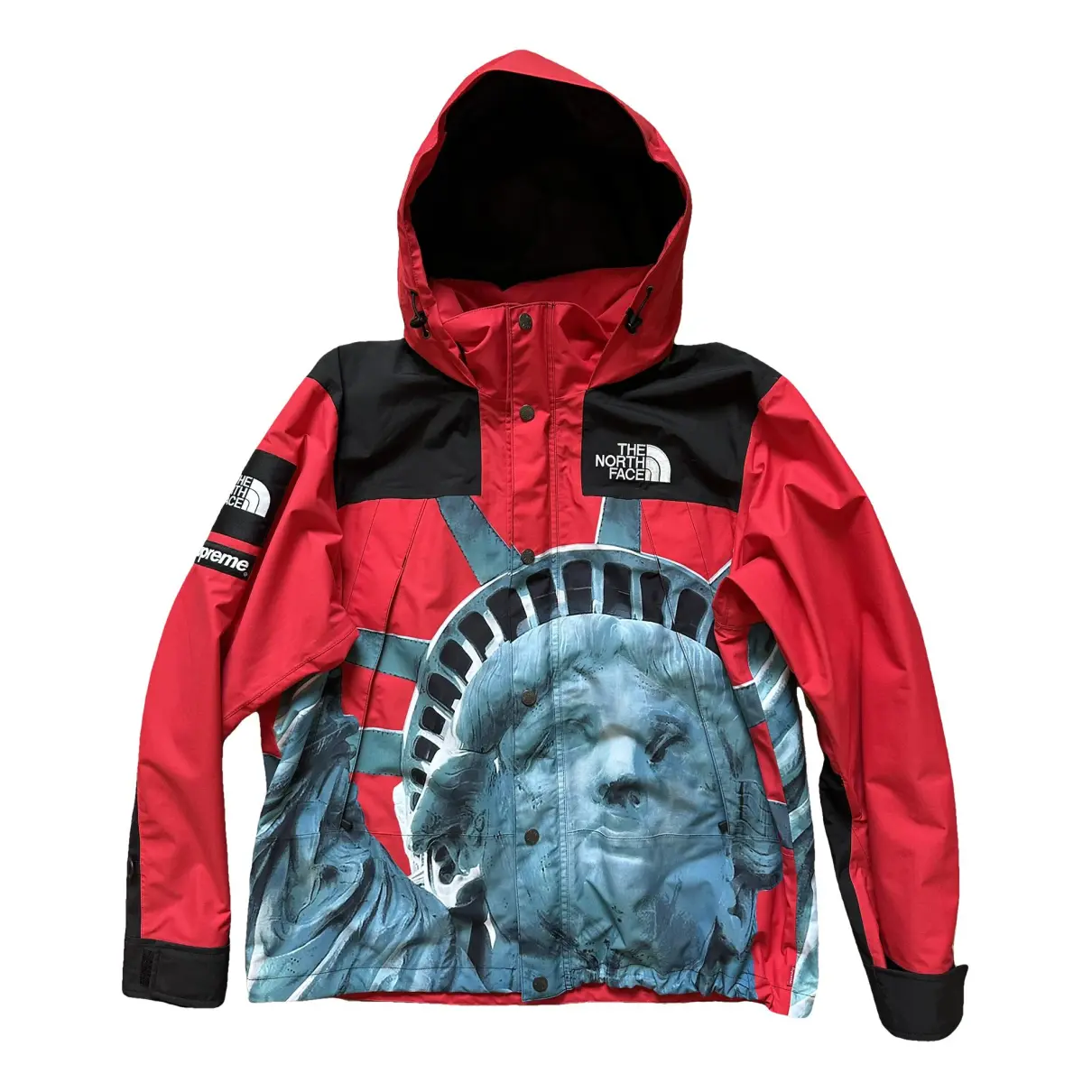 Puffer Supreme x The North Face Red size M International in