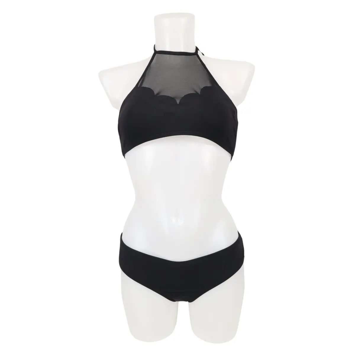 Two-piece swimsuit Vince Camuto Black size 38 FR in Synthetic