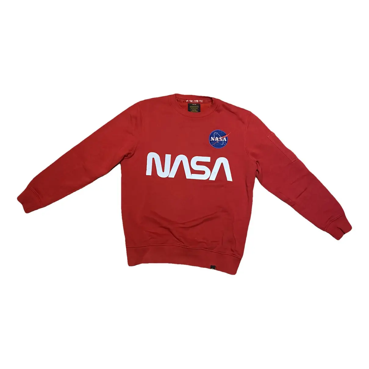 Sweatshirt Alpha Industries Red size M International in Cotton - 39973241