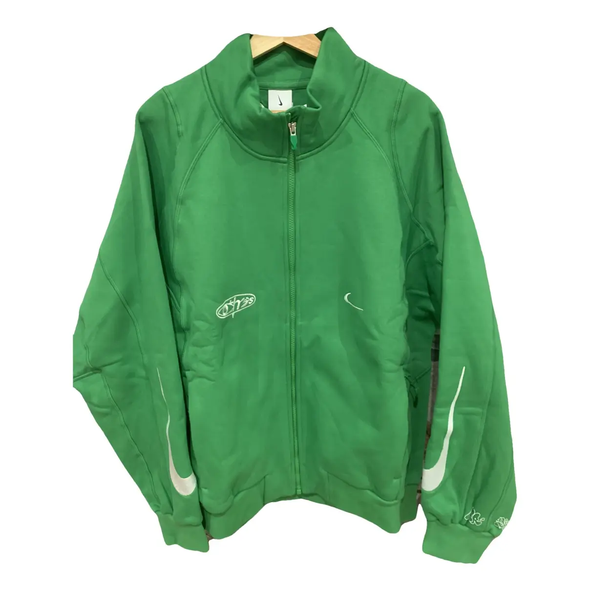 Jacket Nike x Off-White Green size L International in Cotton