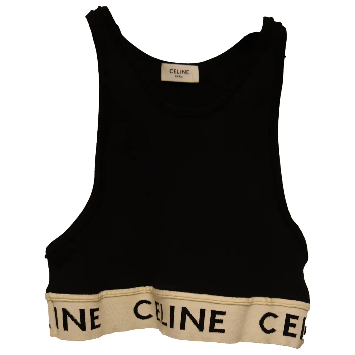 Celine sports bra in athletic knit - CELINE