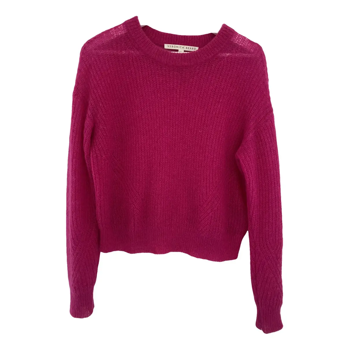Wool sweatshirt Veronica Beard Pink size XS International in Wool