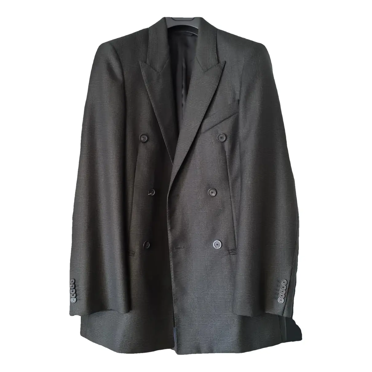 Wool jacket Balenciaga Anthracite size 1 0 - 6 in Wool - 40816853