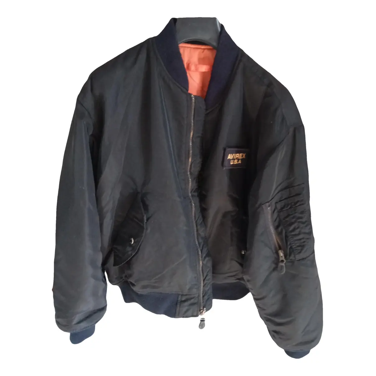 Jacket Avirex Black size 48 IT in Polyamide - 41540126