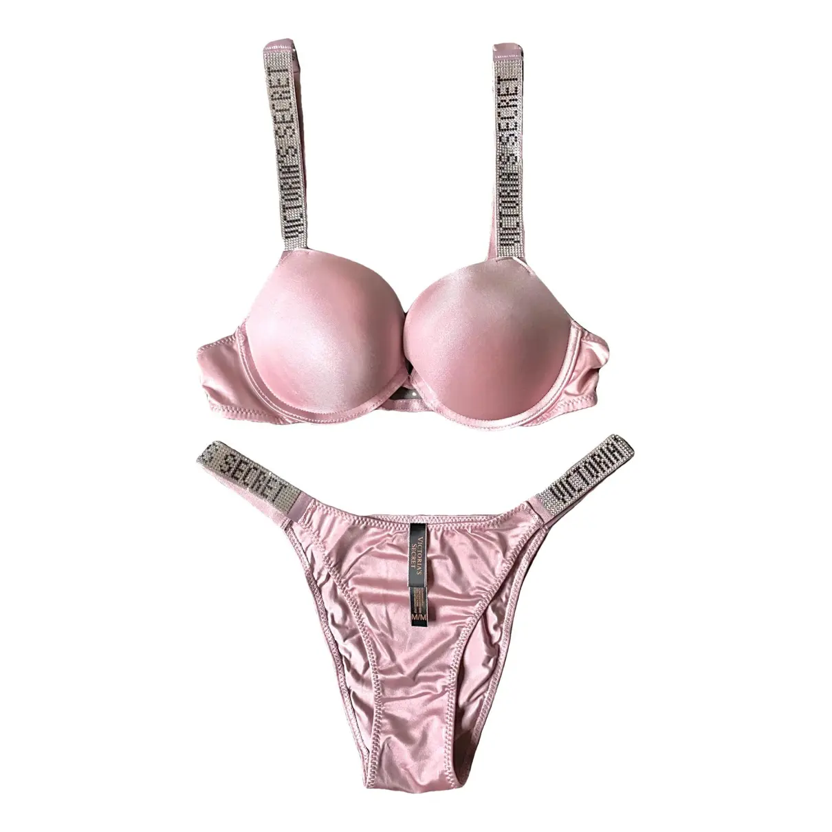 Lingerie set VICTORIA'S SECRET Pink in Lycra - 42012786