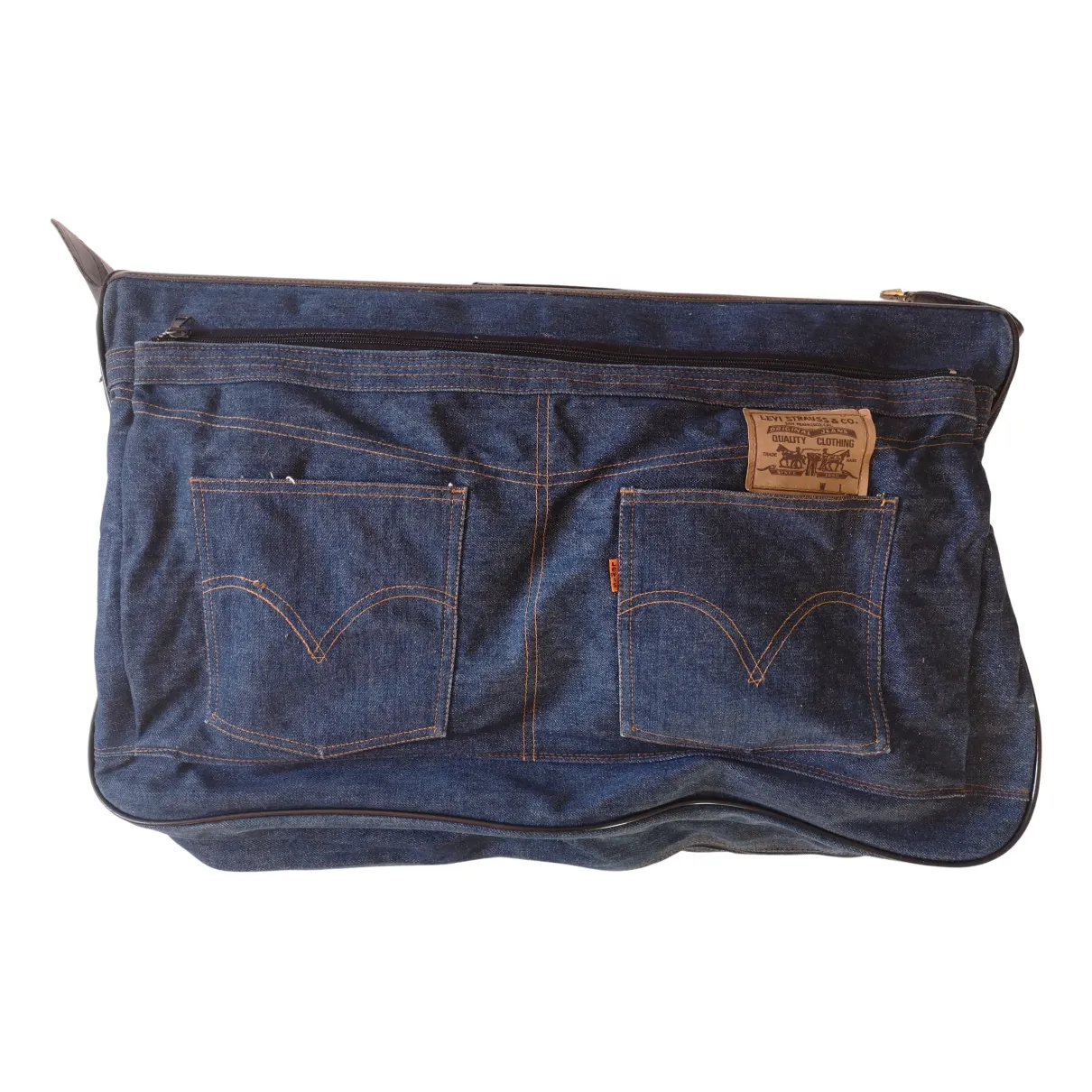 Travel bag Levi's Blue in Denim - Jeans - 30653663