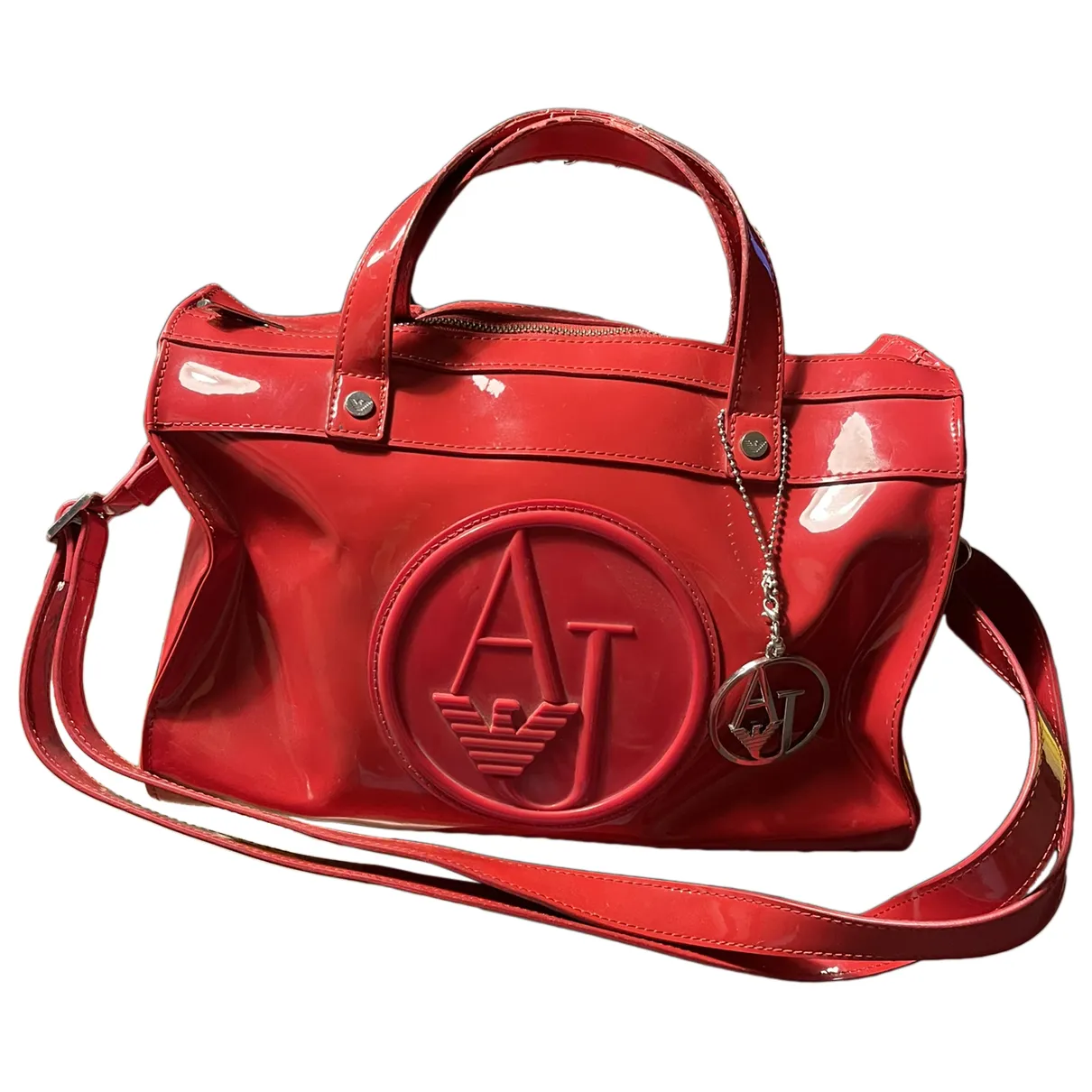 speer Incubus evenwicht Handbag Armani Jeans Red in Plastic - 30574768