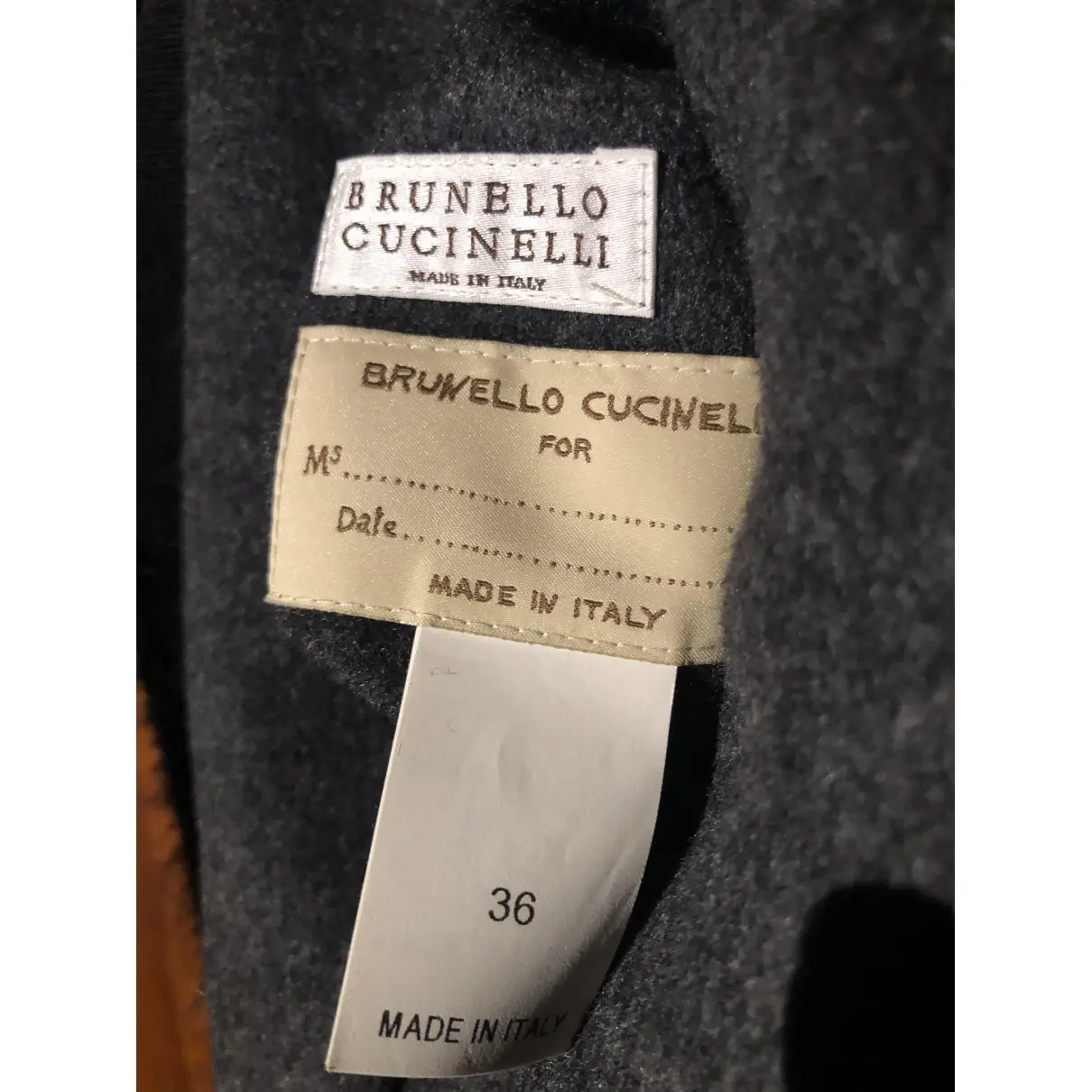 Buy Brunello Cucinelli Cashmere trench coat online