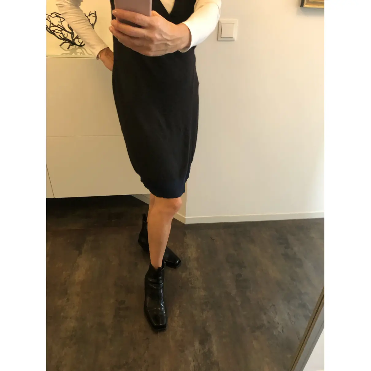 Cashmere mid-length dress Yves Saint Laurent