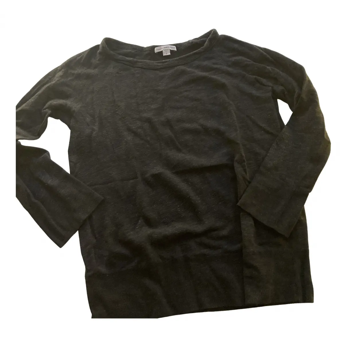 Anthracite Cotton Knitwear James Perse