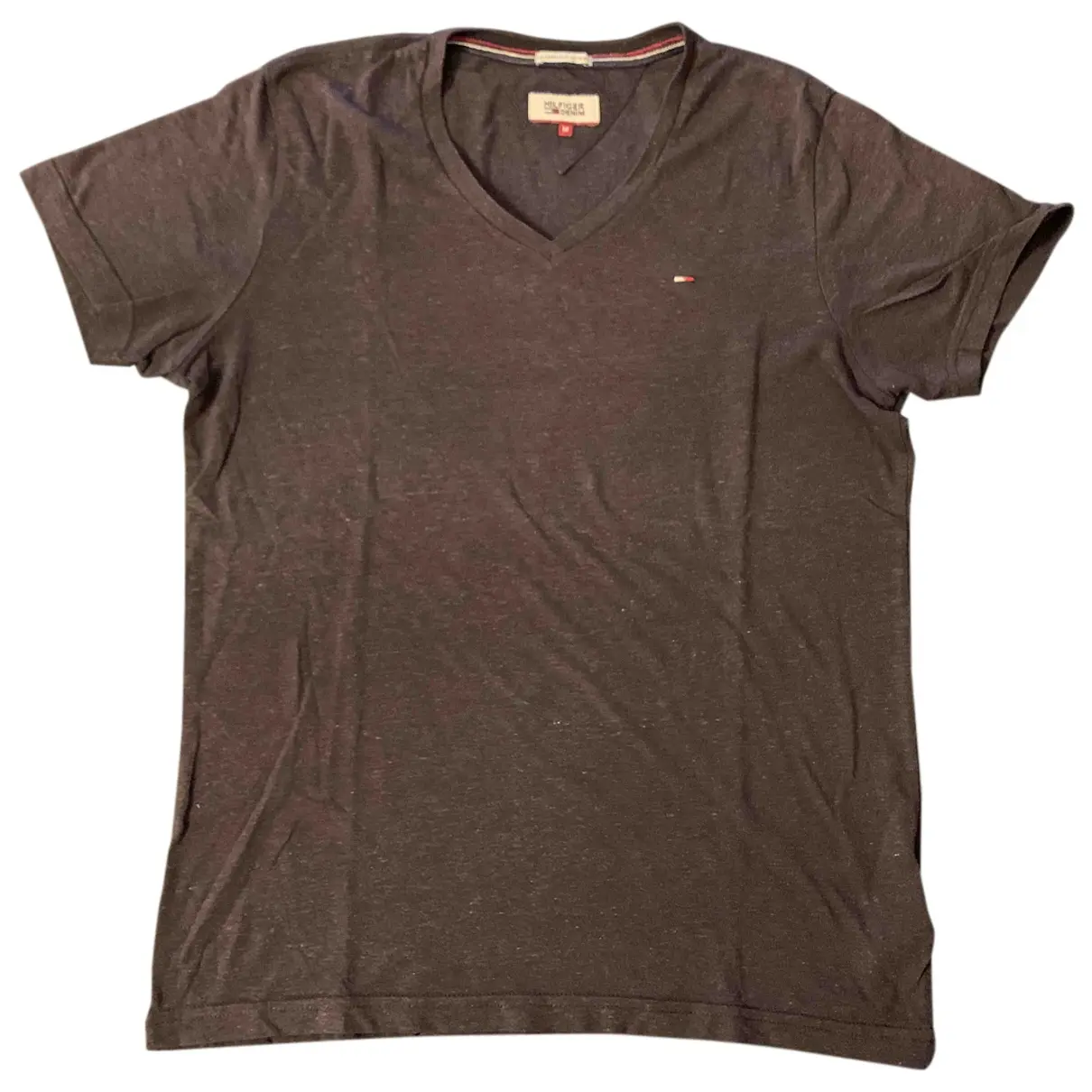 Anthracite Cotton T-shirt Tommy Hilfiger