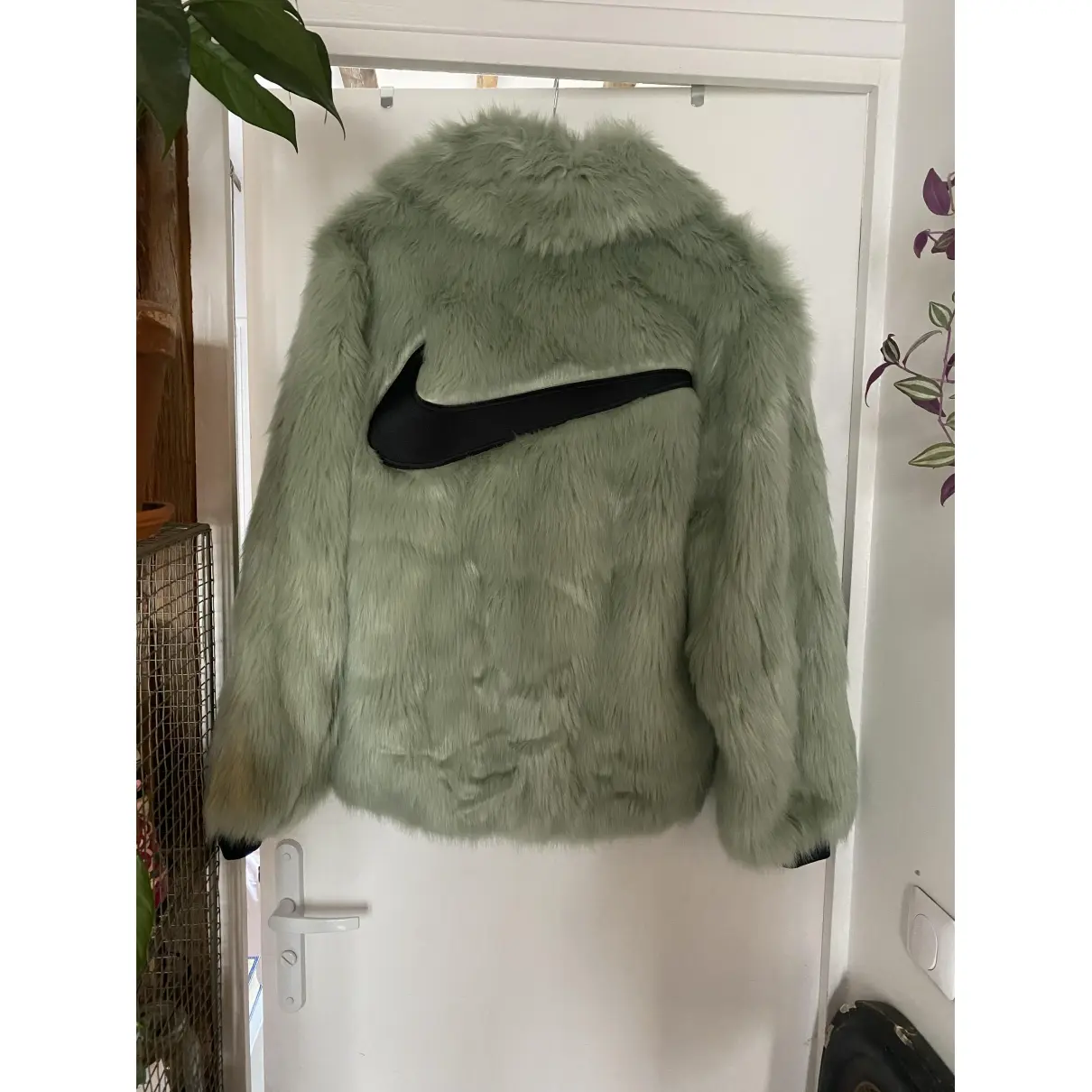 Buy Nike x Ambush Faux fur jacket online