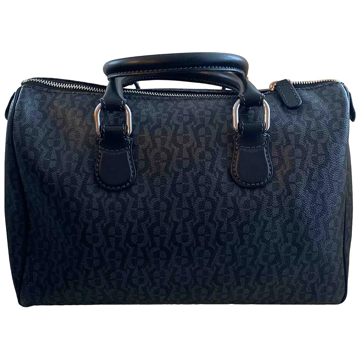 Leather bowling bag Aigner
