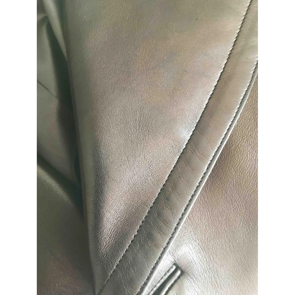 Leather jacket Alaïa