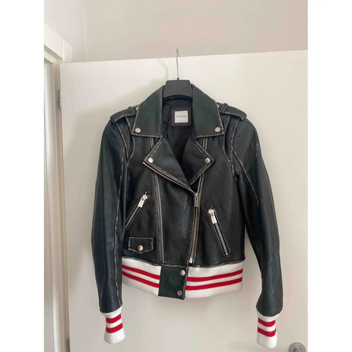 Buy Anine Bing Leather jacket online