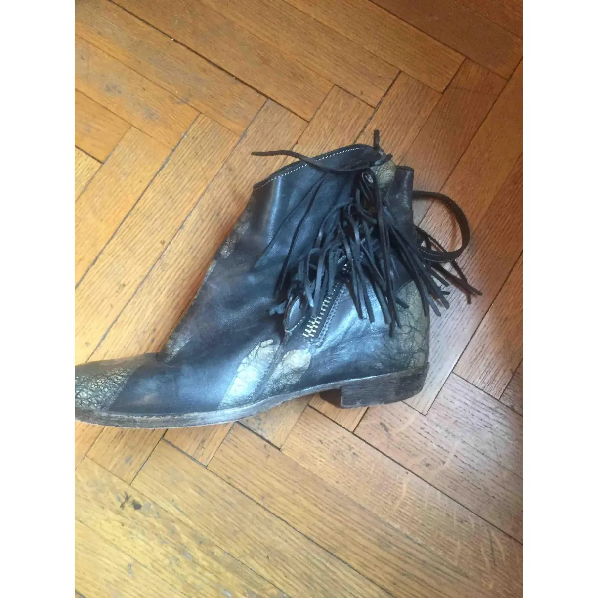 Leather western boots Cinzia Araia