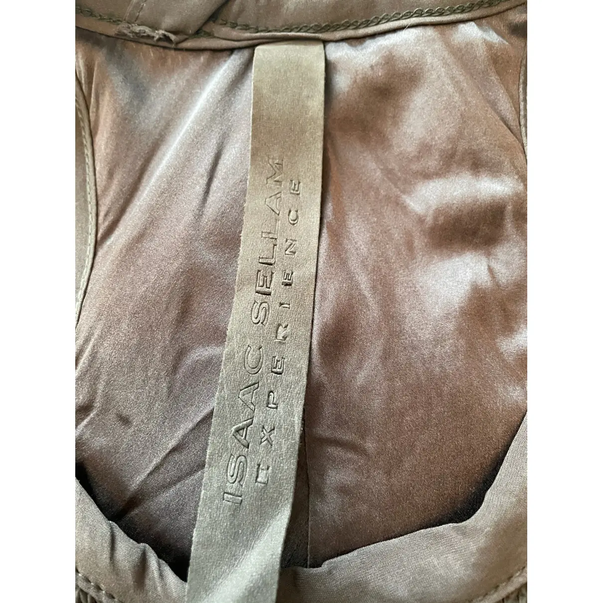Leather top Isaac Sellam