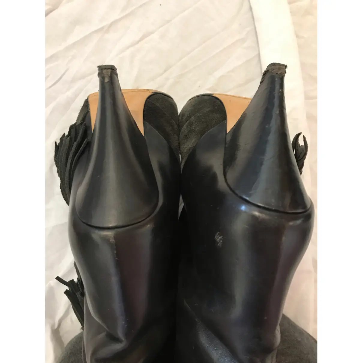 Leather boots Isabel Marant Pour H&M