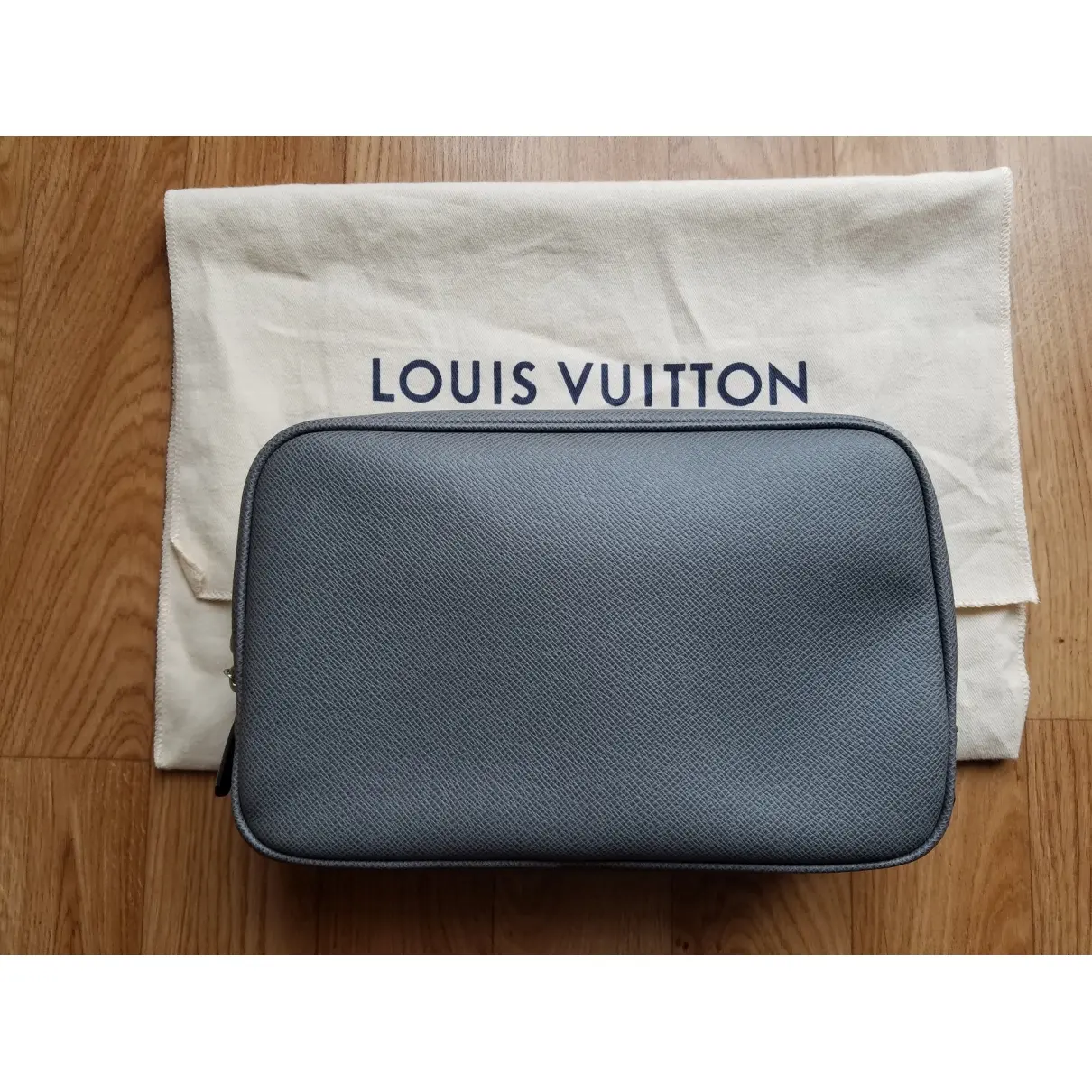 Louis Vuitton Trousse de toilette  leather small bag for sale