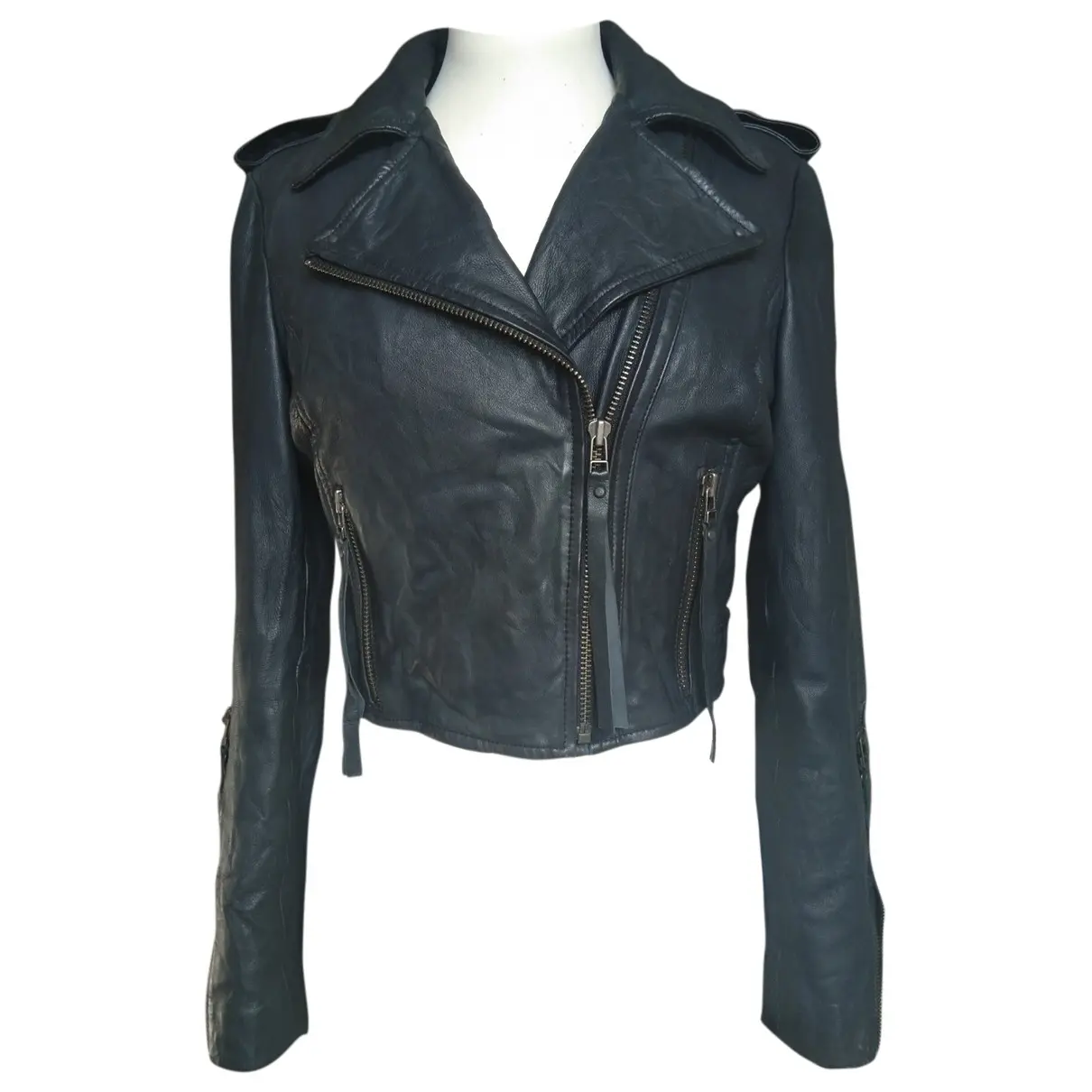Leather short vest Twenty8Twelve by S.Miller