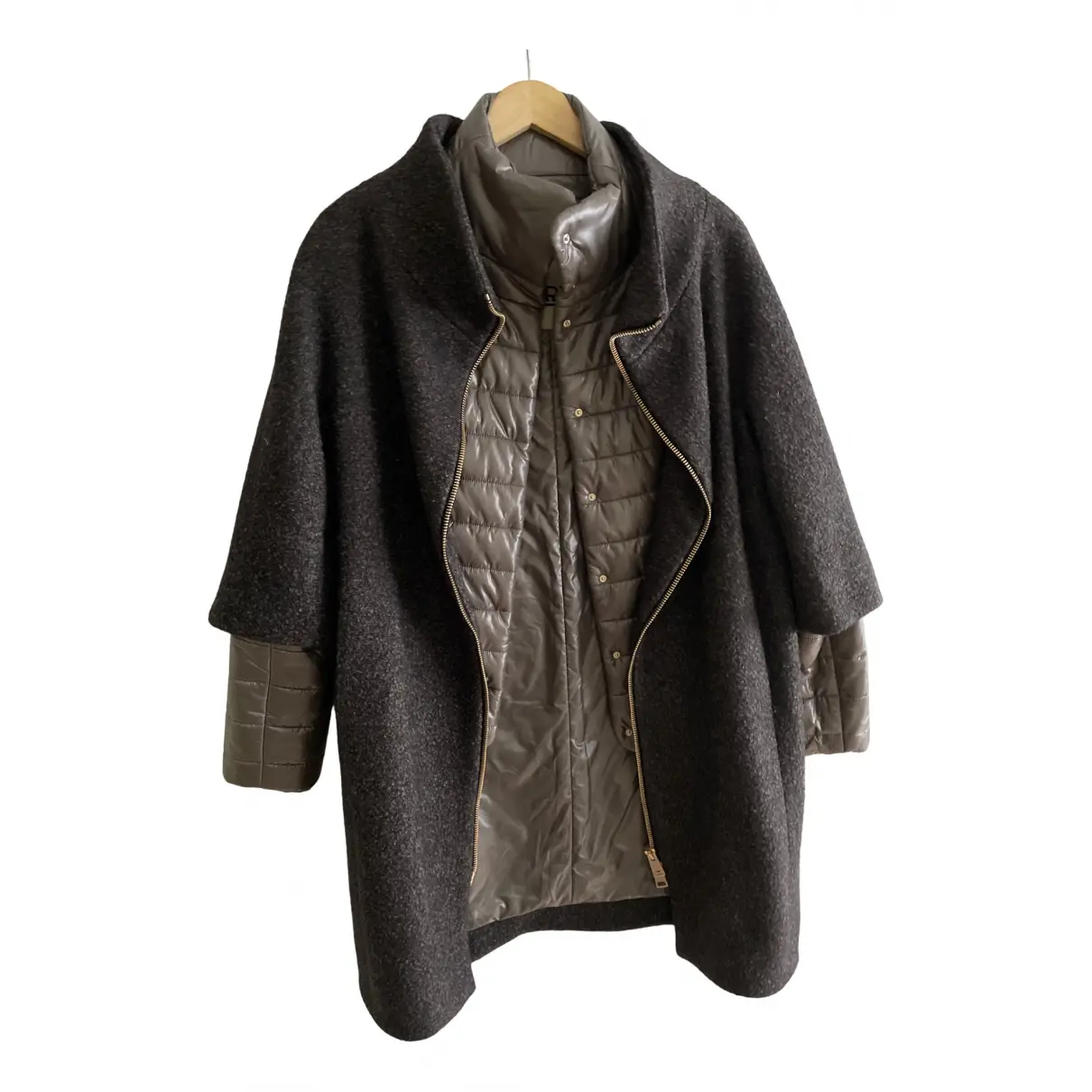 Tweed coat Herno