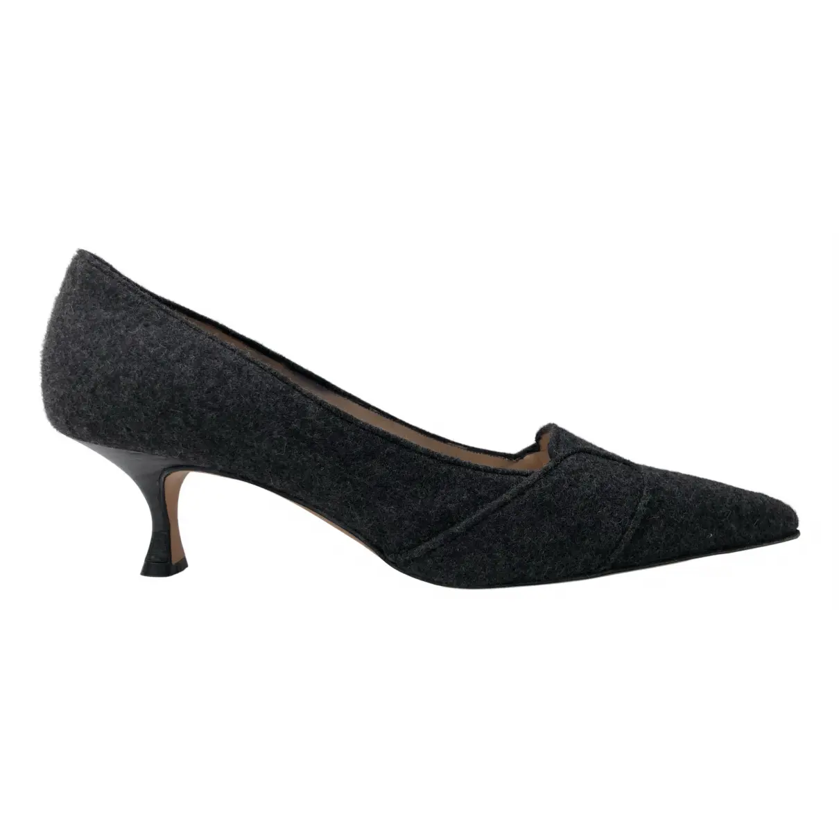 Tweed heels Manolo Blahnik - Vintage