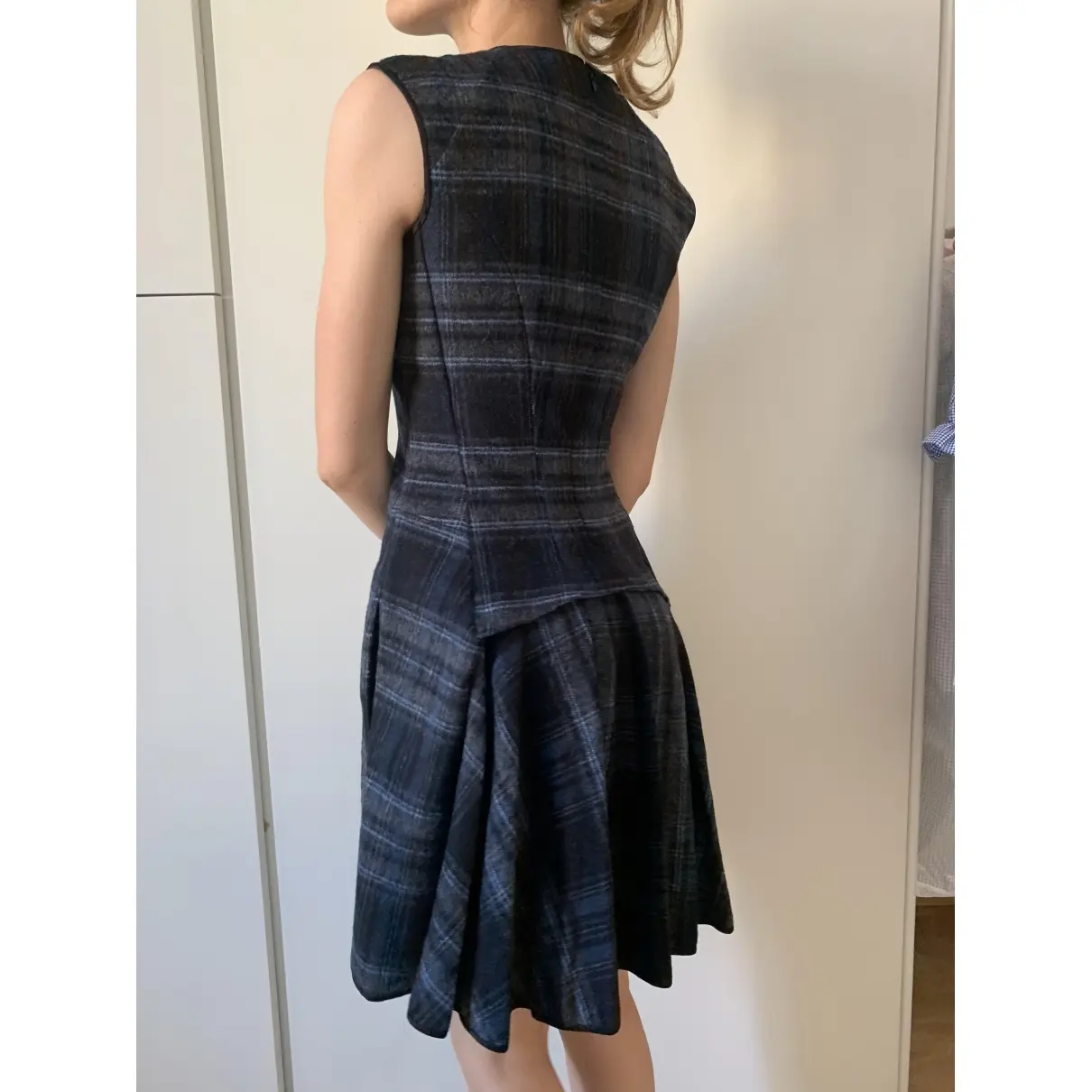 Wool mini dress Alberta Ferretti