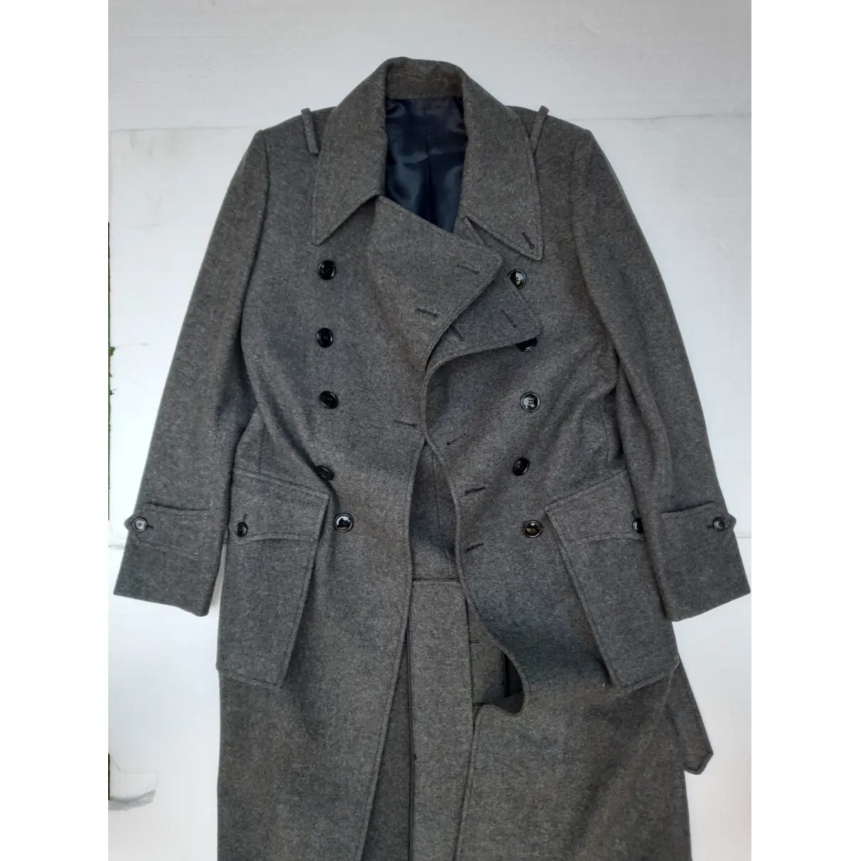 Wool coat Balenciaga - Vintage