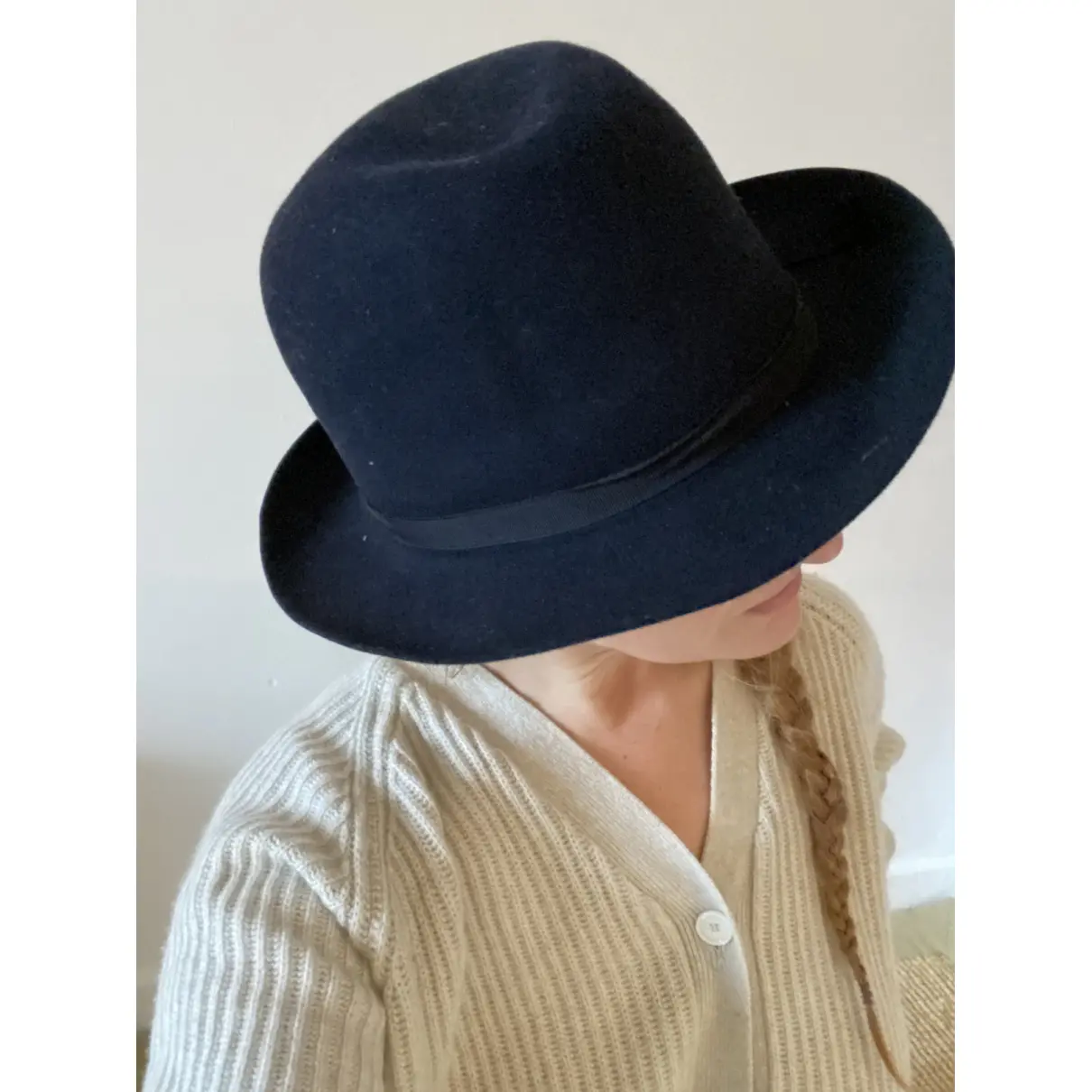Wool hat Borsalino - Vintage