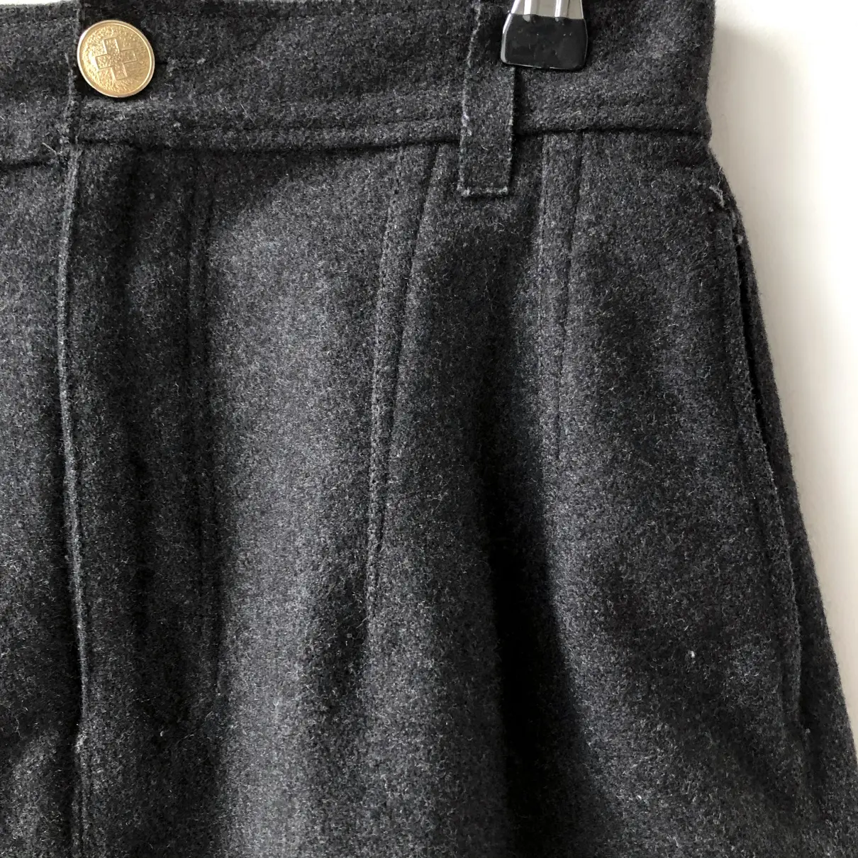 Wool mini skirt Jean Paul Gaultier - Vintage
