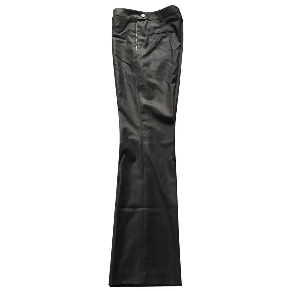Anthracite Wool Trousers Chanel