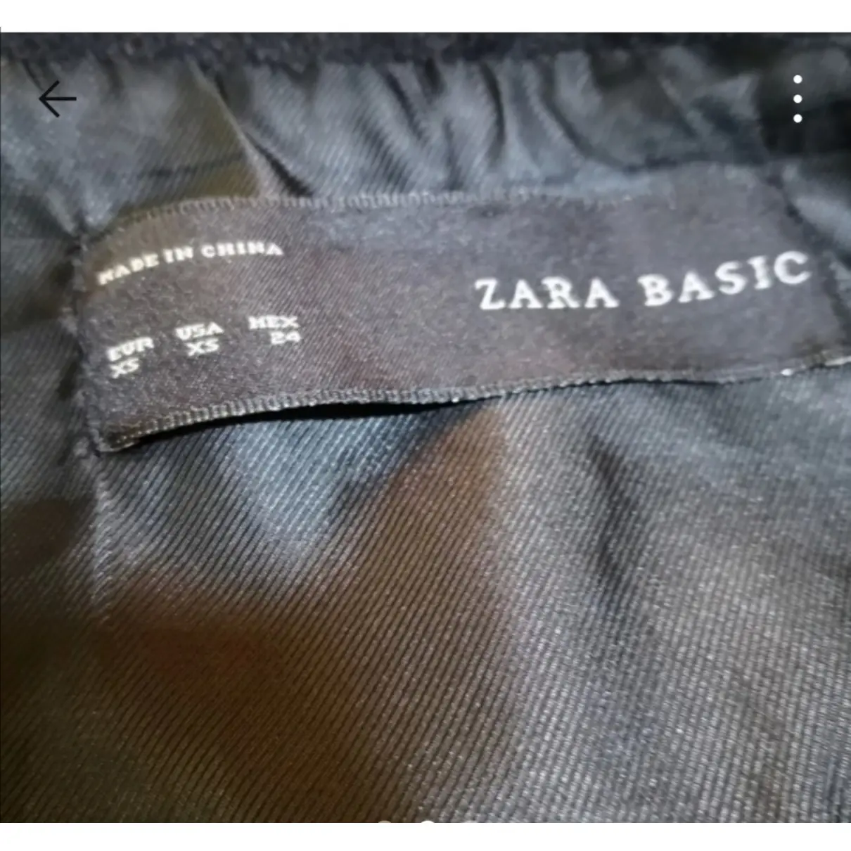 Wool peacoat Zara