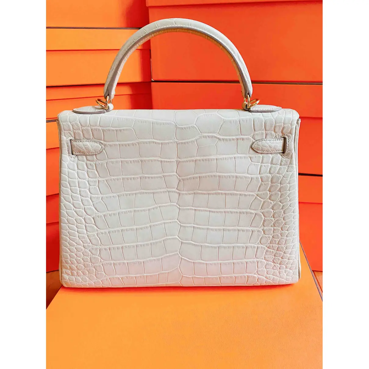 Buy Hermès Kelly 32 alligator handbag online